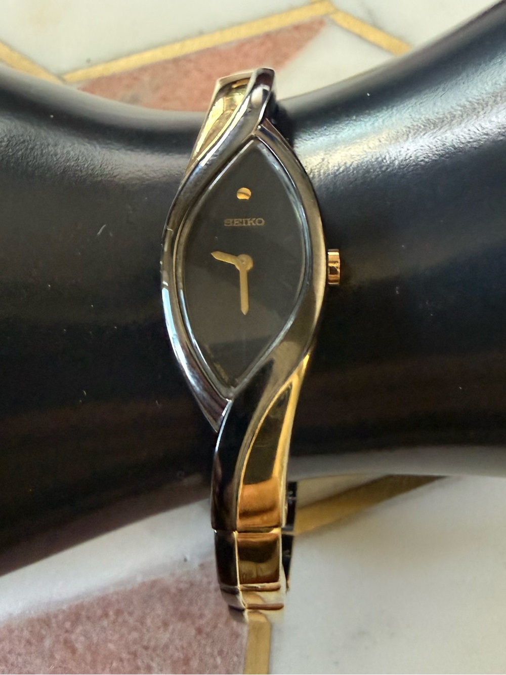 Seiko Ladies’ Gold Plated Stainless Steel Watch
